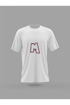 M Harfi Baskılı T-shirt PNRMTSHRT1049