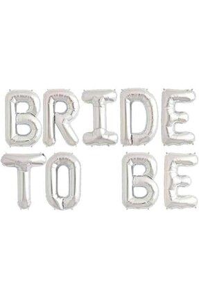 Bride To Be Folyo Balon Seti - 40 Cm Gümüş 3255412