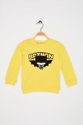 Erkek Bebek Sarı Sweatshirt 2KMB18984OK