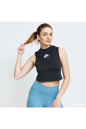 Sportswear Air Rib Kadın Siyah T-shirt Cz9341-010 CZ9341-010
