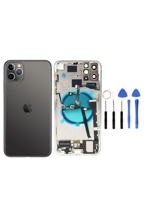 Apple Iphone 11 Pro Max Dolu Kasa + Montaj Seti Hediye - Space Gray INSTATECHguvencesiyle123