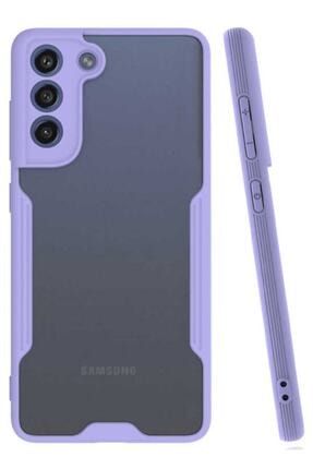 Samsung Galaxy S21 Fe Uyumlu Kılıf Ince Korumalı Pastel Silikon Mat Şeffaf Fibaks-RBR/sc_56055