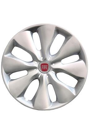 Kırılmaz Fiat Bravo 14'' Inç Uyumlu Jant Kapağı 4 Adet 1 Takım 2013 Logo Hediyeli kadirogluotaks-8556