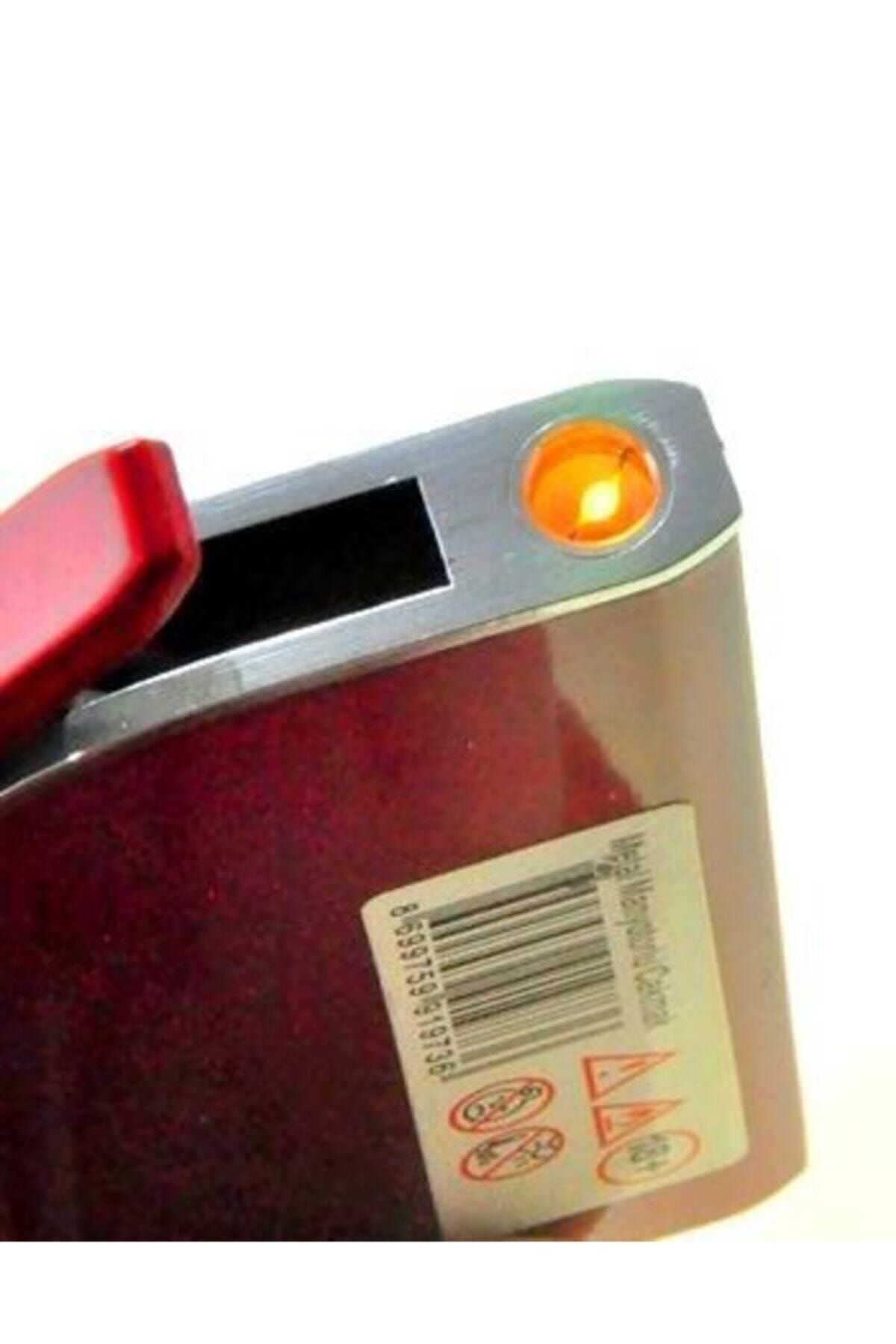 Hdmarketim Rezistanslı Rüzgarda Sönmez Metal Türk Bayraklı Çakmak Ultra Ince 5833 - 3
