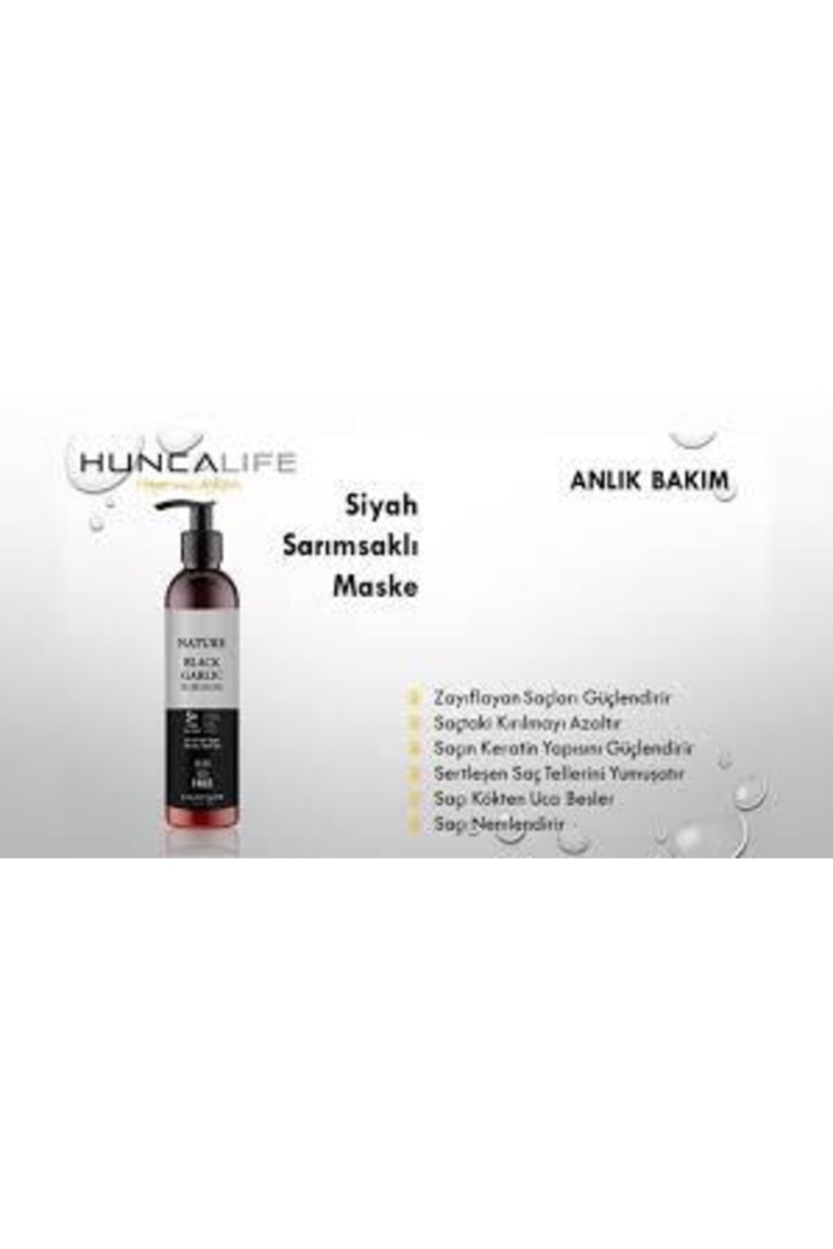 Siyah Sarımsaklı Saç Bakım Maskesi 3lü Ekonomik Paket — 869000002345 — تصویر 2 از 2