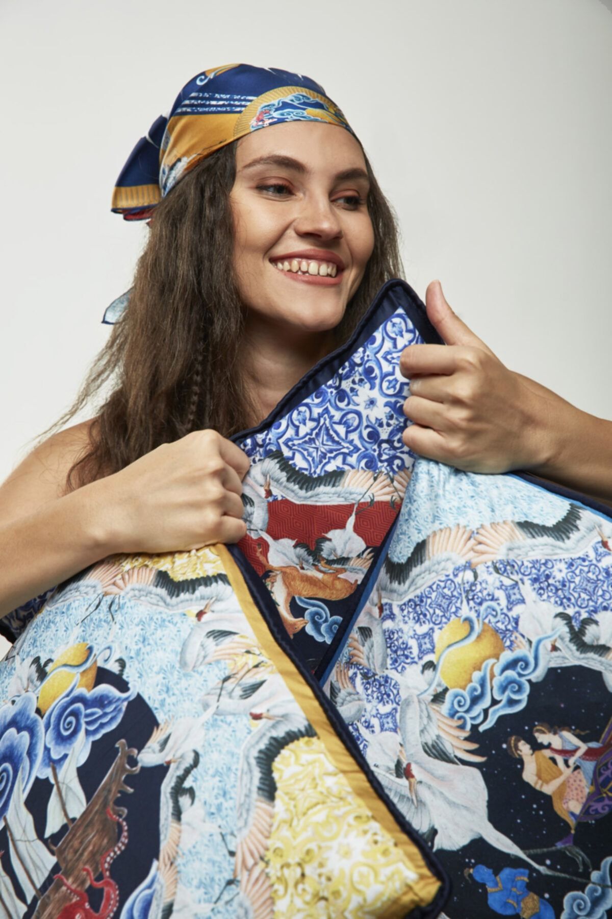Martius-1001 Nights Tales Sky Throw Pillow 4