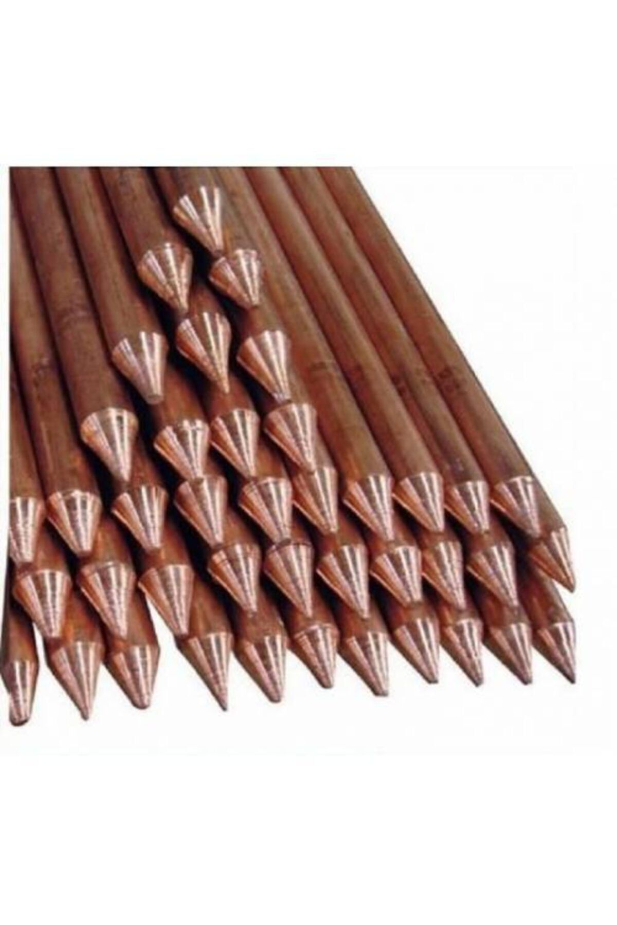 MİİMTİCARET Bakır Kaplama Topraklama Çubuğu 12 Lik 1 Metre-