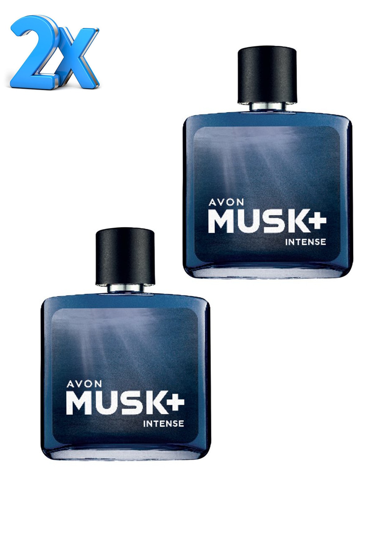 AVON Musk Intense Erkek Parfüm Edt 75 Ml - 2 Adet