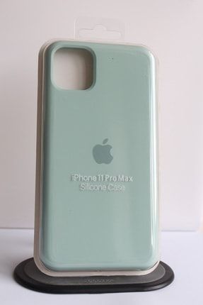 Iphone 11 Pro Max Uyumlu Logolu İçi Süet Altı Açık Lansman Kılıf SENKLF016