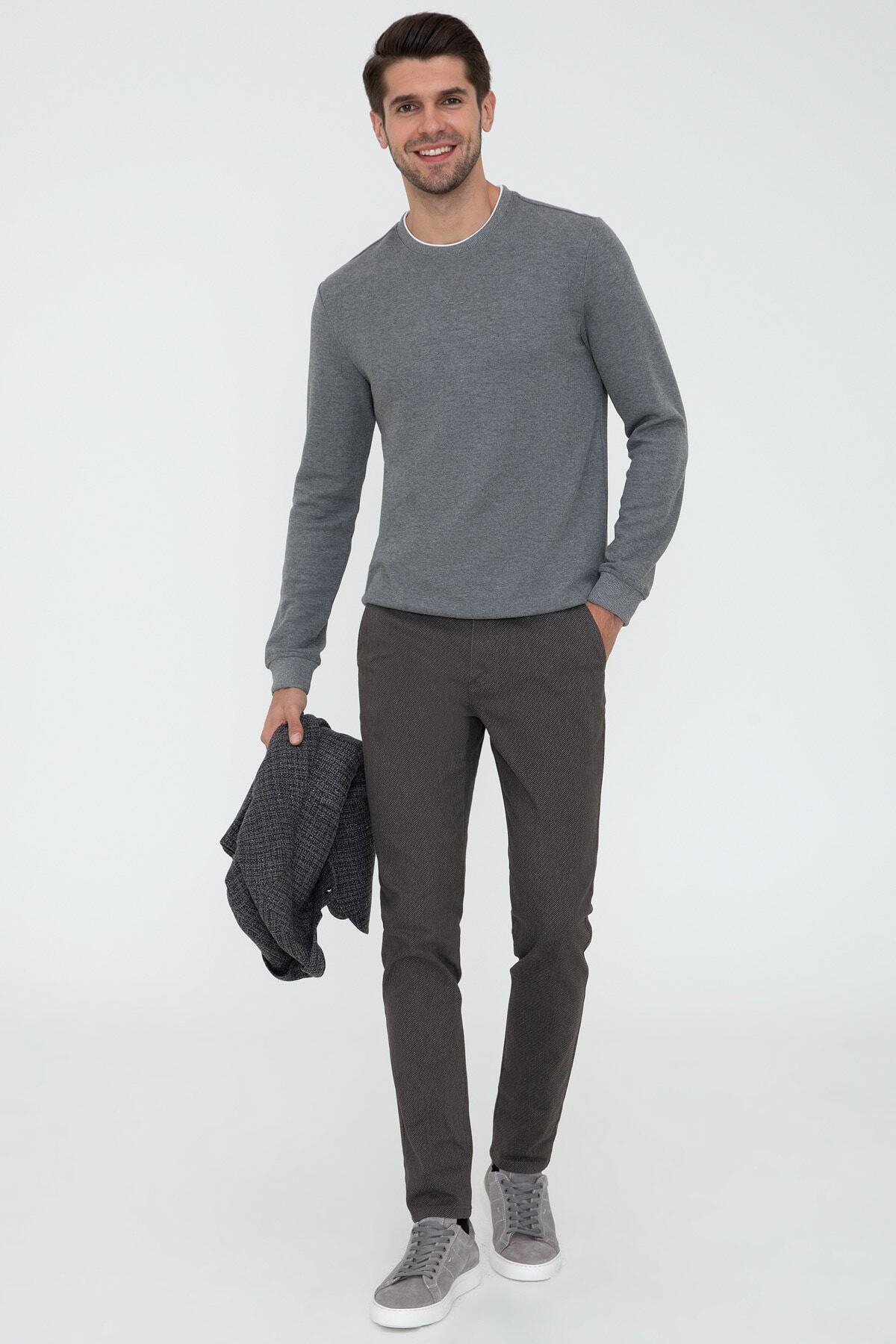 سویشرت مردانه راسته آستین بلند | پیر کاردین Pierre Cardin G021SZ082.000.1288073 - تصویر 5