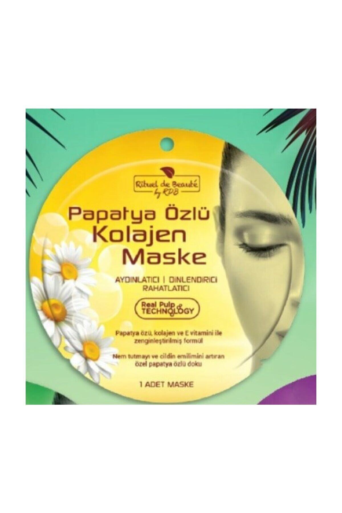 Rituel De Beaute Papatya Kolajen Maske