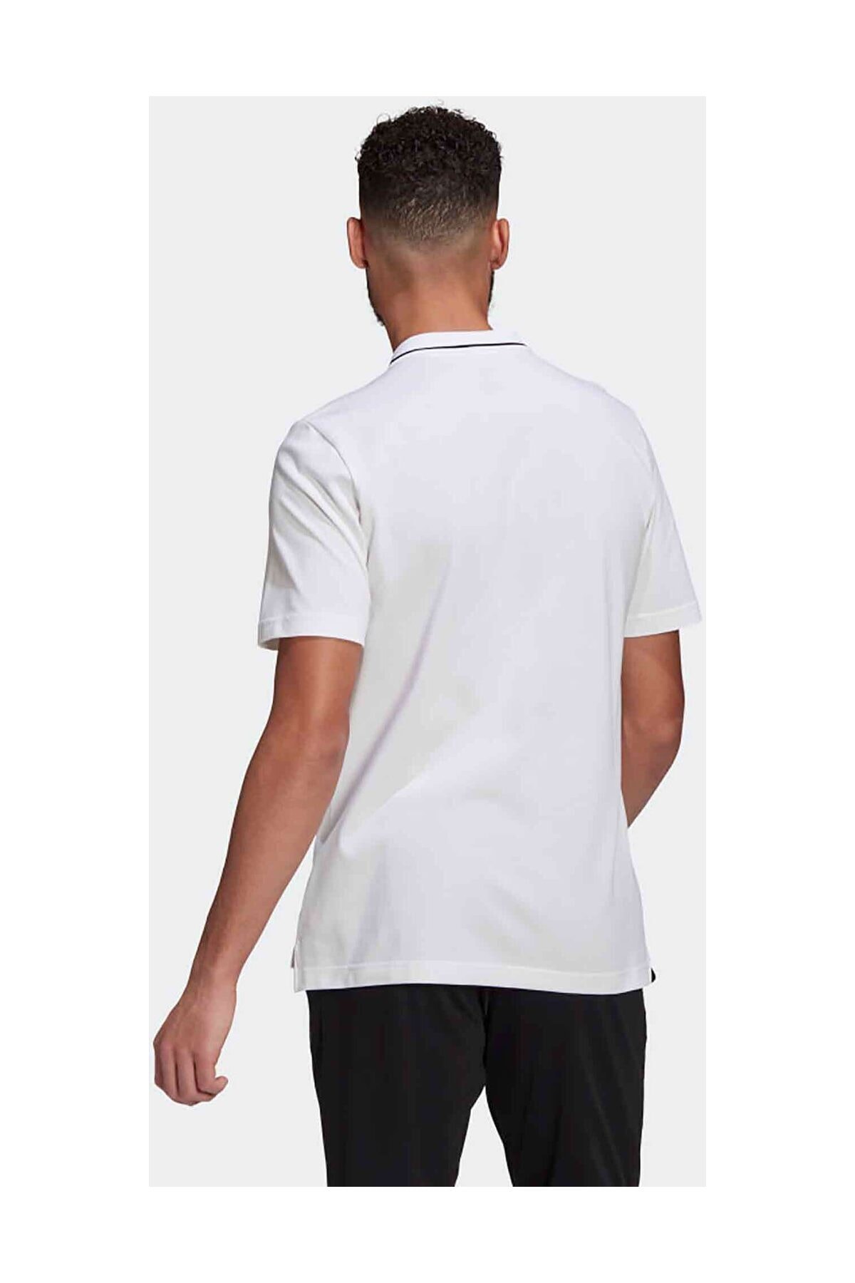تیشرت یقه پلو مردانه راسته آستین کوتاه | آدیداس adidas GK9221 - تصویر 2