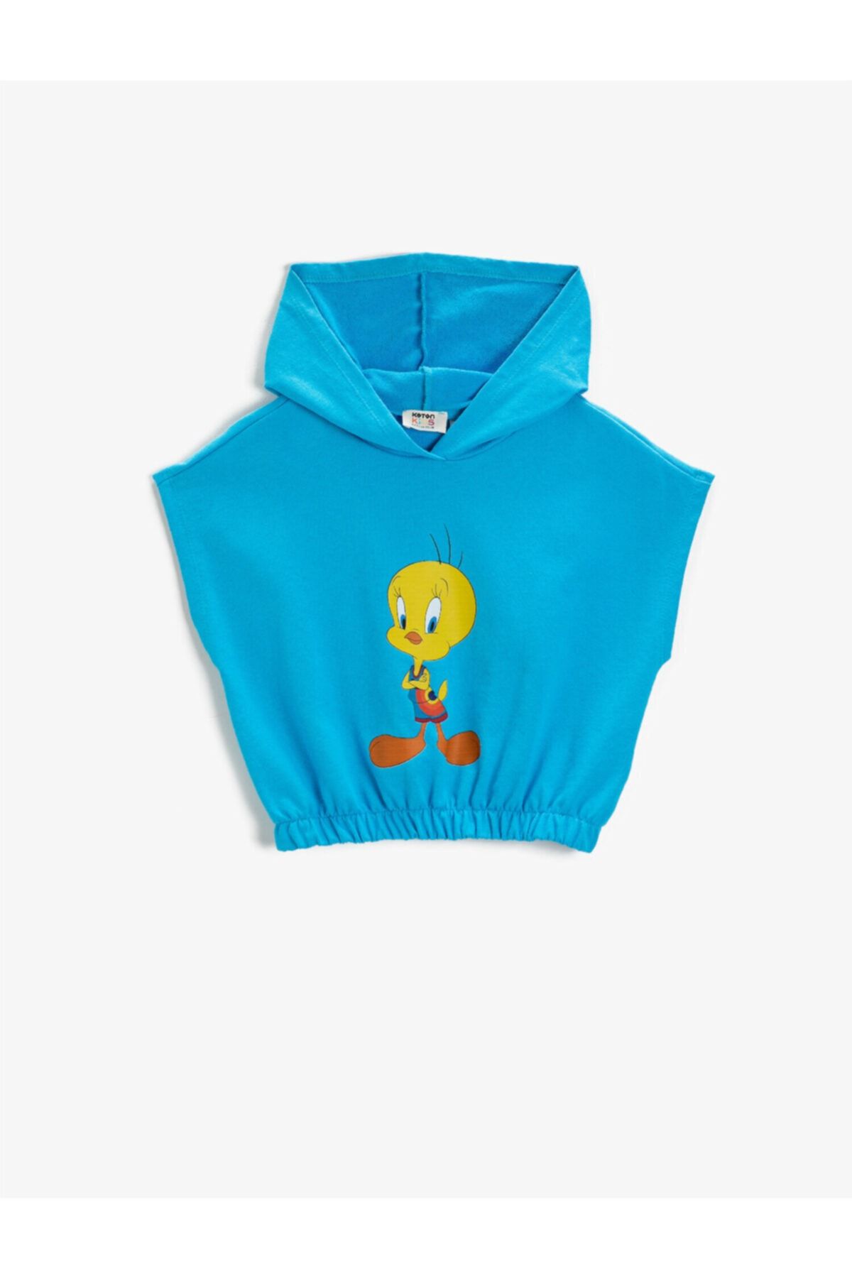 Koton T-Shirt Türkis Regular Fit Fast ausverkauft