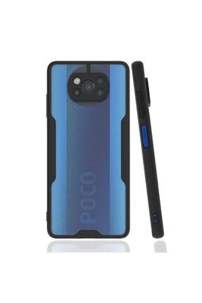 Poco X3 Uyumlu Kılıf Kamera Korumalı Mat Ultra Ince Silikon Kapak XiaomiPocoX3Fbr