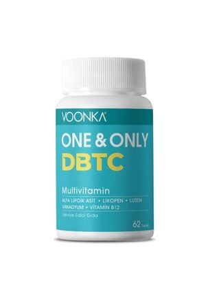 Voonka One And Only Dbtc Multivitamin 62 Tablet 5552555210725