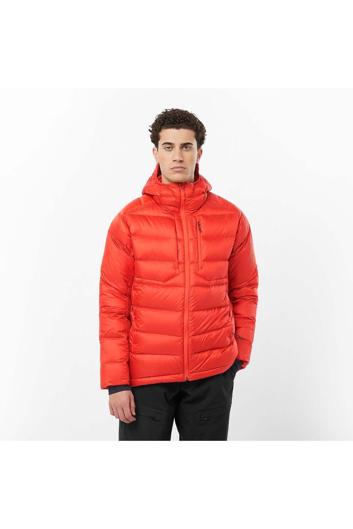 کاپشن مردانه ELIXIR ULTRA DOWN مدل CHERRY TOMATO LC2292100 سالومون کاپشن اسپرت Salomon