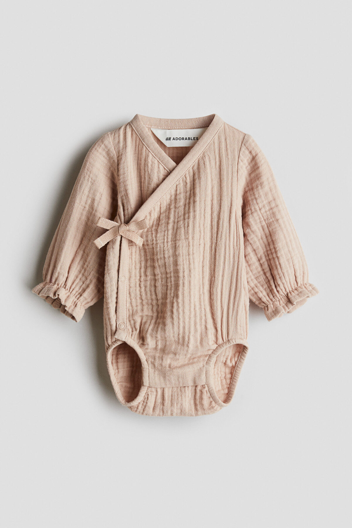 لباس سرهمی پنبه‌ای موسلین اچ اند ام سرهمی H&M