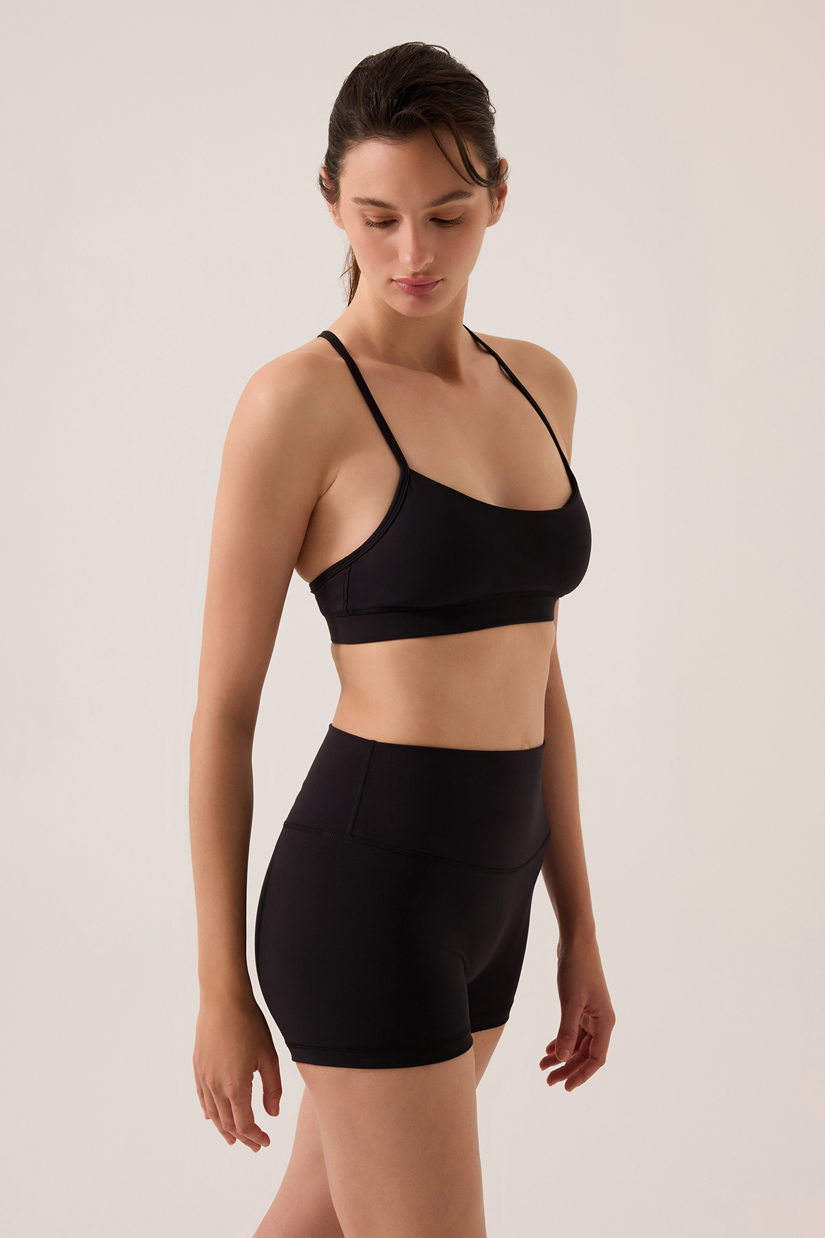 x Ece Black Sports Bra Super Crop Top