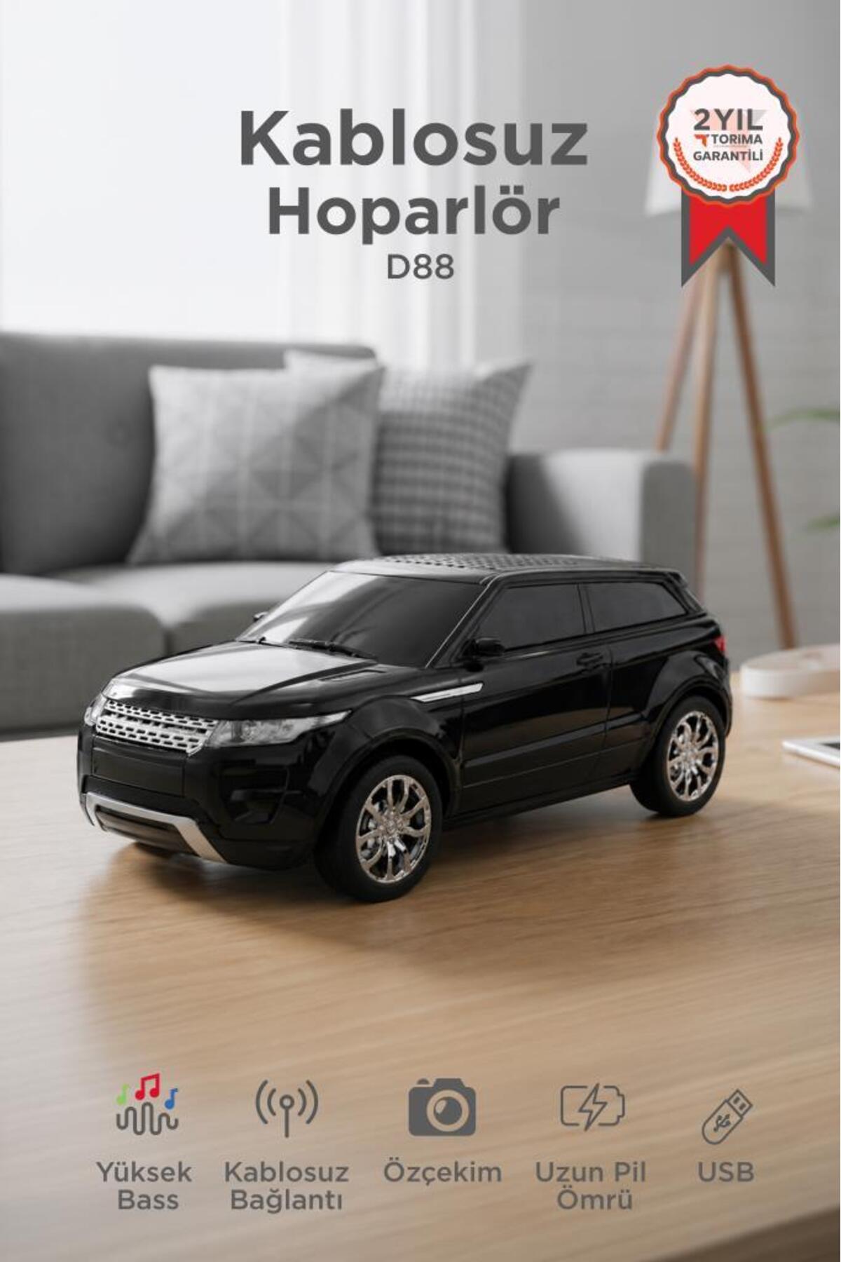 Torima Bluetooth Hoparlör Suv Araba Tasarımlı 16W FM USB Selfie