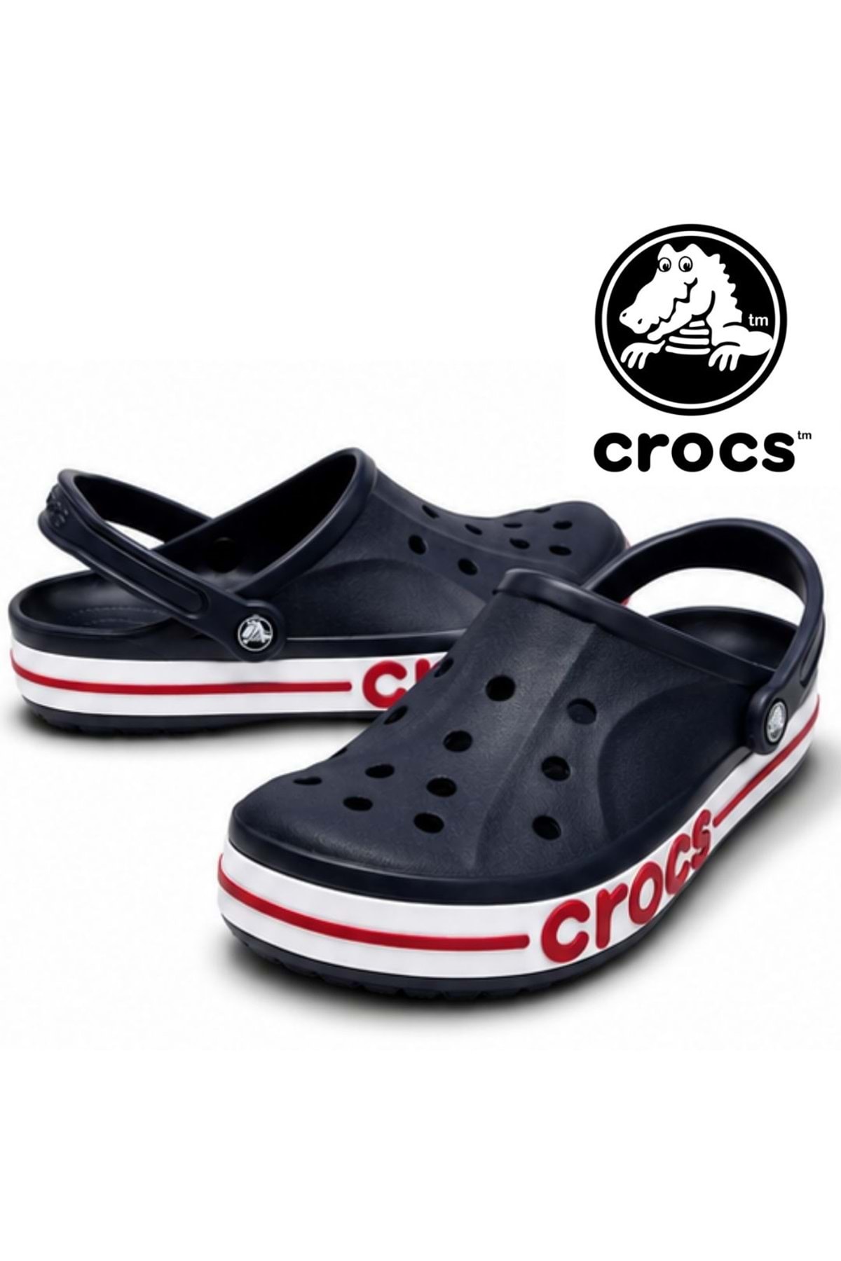 Crocs Bayaband Clog 205089 Sabo Doktor ve Hemşire Terliği Ortapedik Unisex Terlik LACİVERT