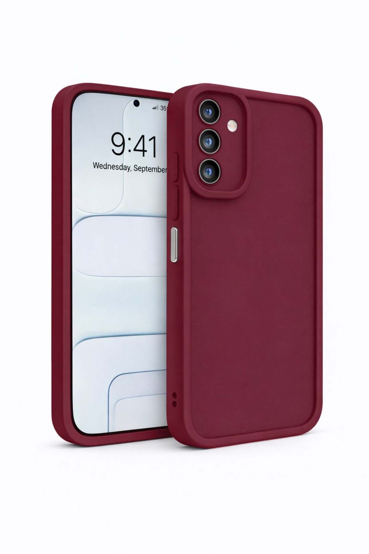 Samsung Galaxy A15 4G/5G Compatible Camera Protruding Matte Silicone Phone Case