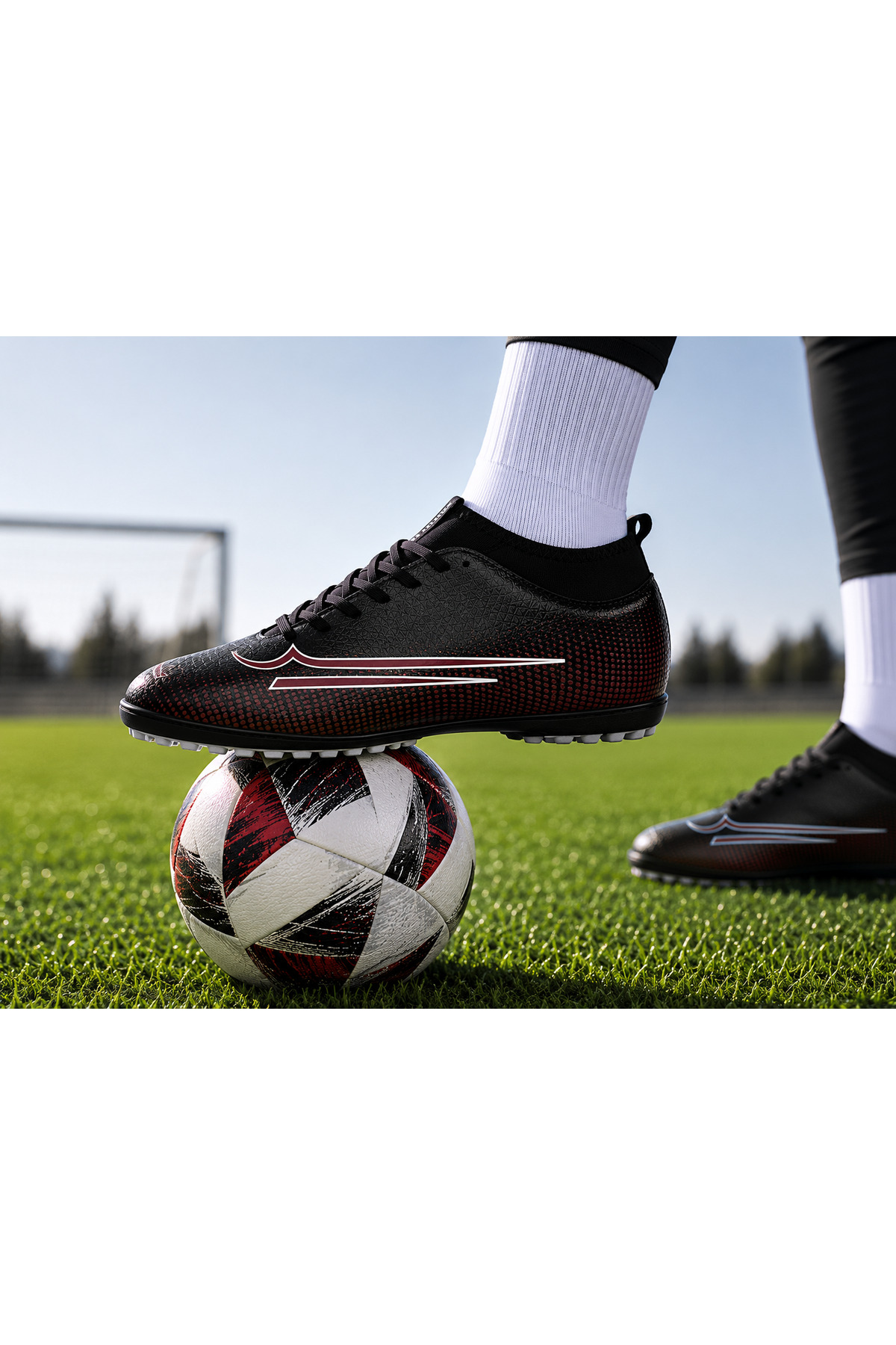 RUNSTEP Çoraplı Halı Saha Futbol Ayakkabısı