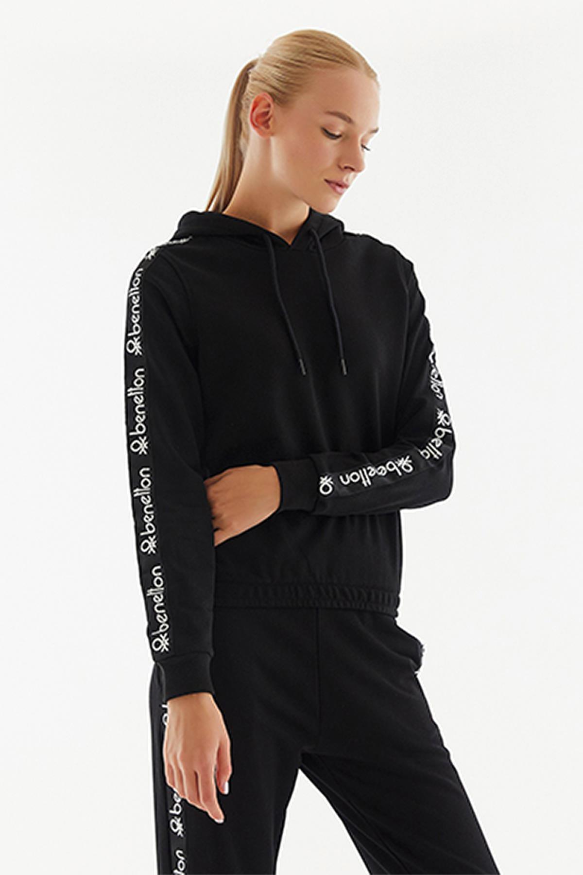 United Colors of Benetton Kadın Sweatshirt BNT-W20742 görsel 3