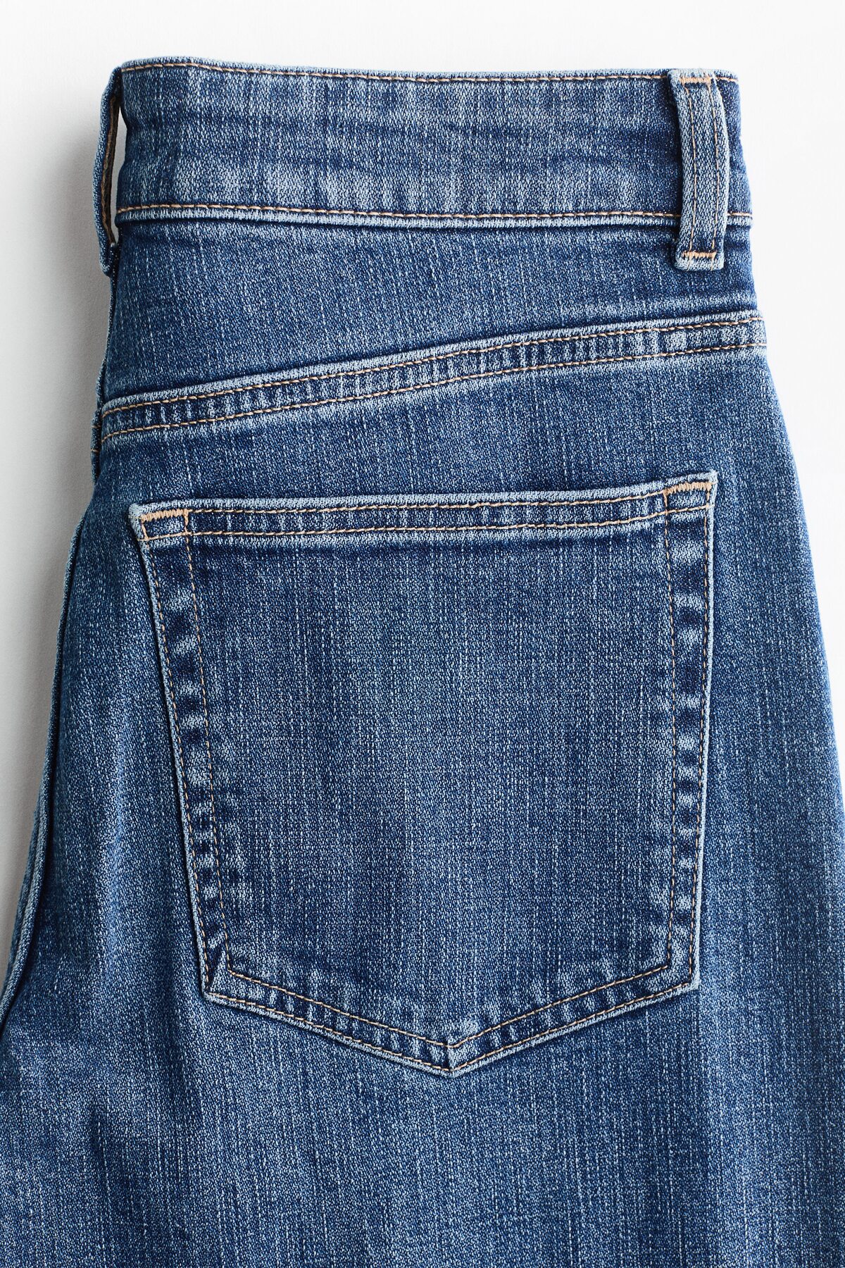 H&M Wide High Waist Jeans görsel 6