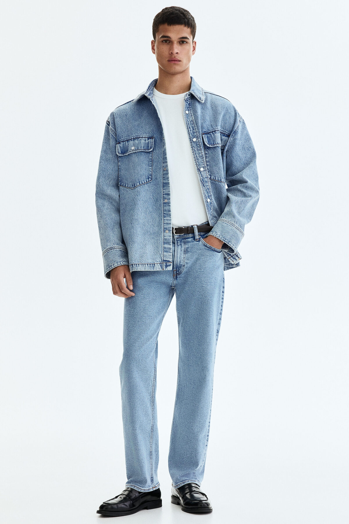 شلوار جین معمولی اچ اند ام شلوار جین H&M