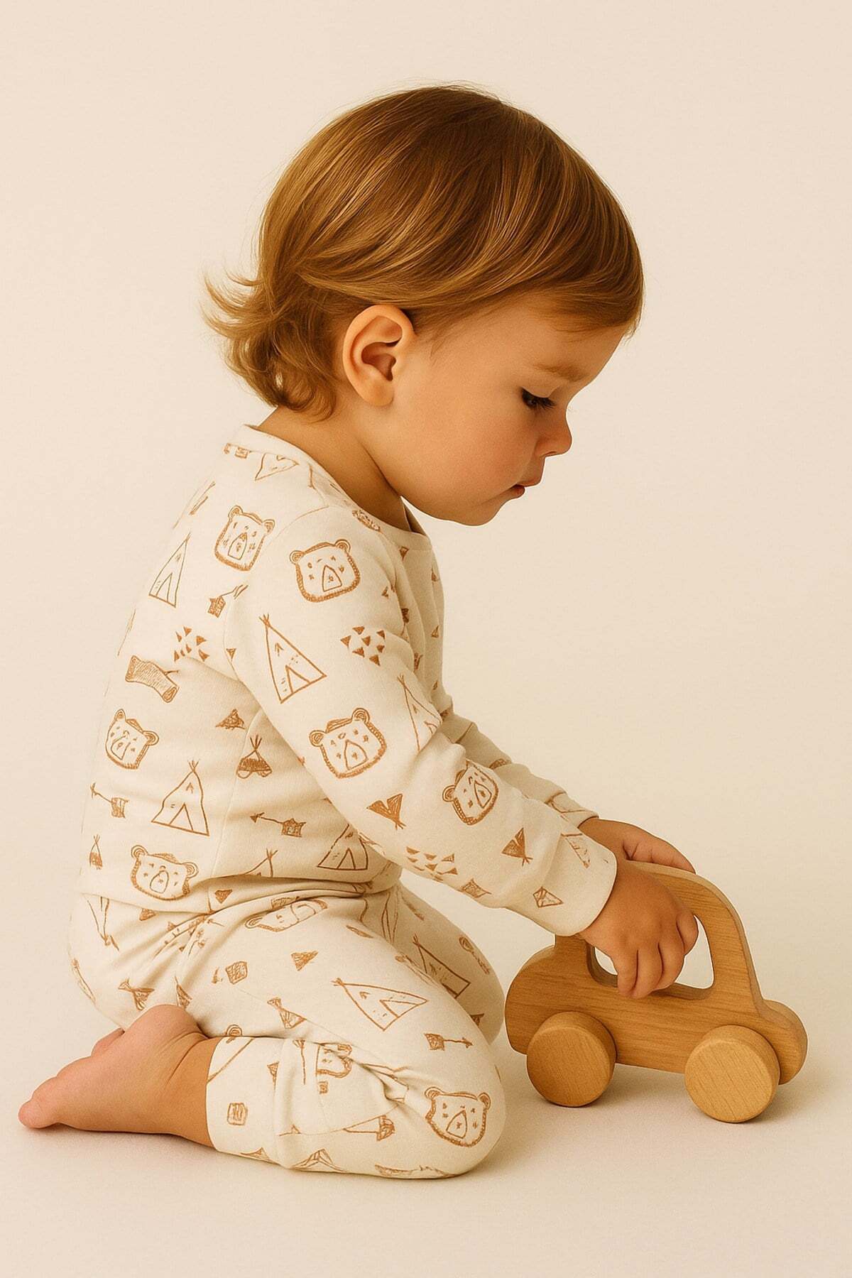 aden kids 100% Cotton Children's Top and Bottom Pajama Set