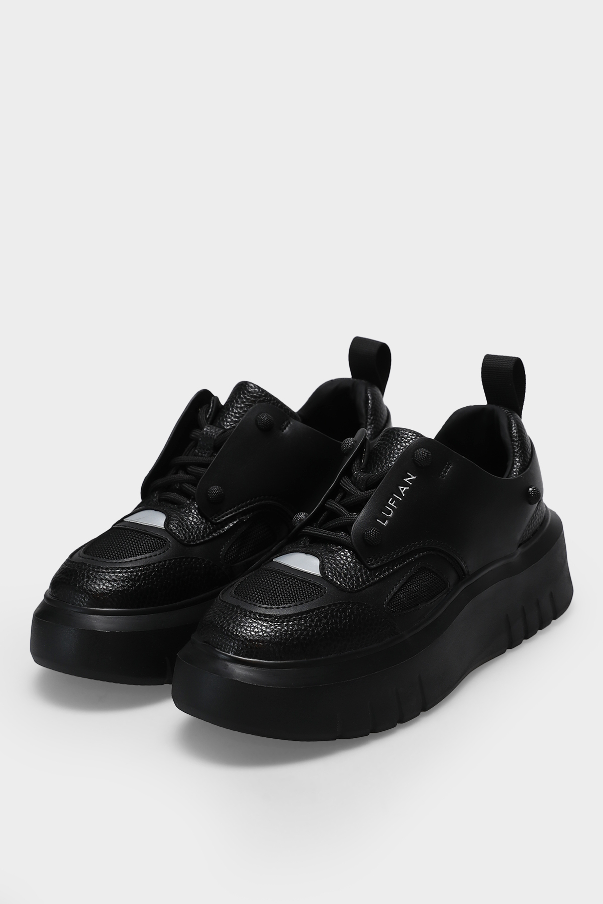 Lufian Icy Kadın Sneaker Ayakkabı Siyah görsel 3