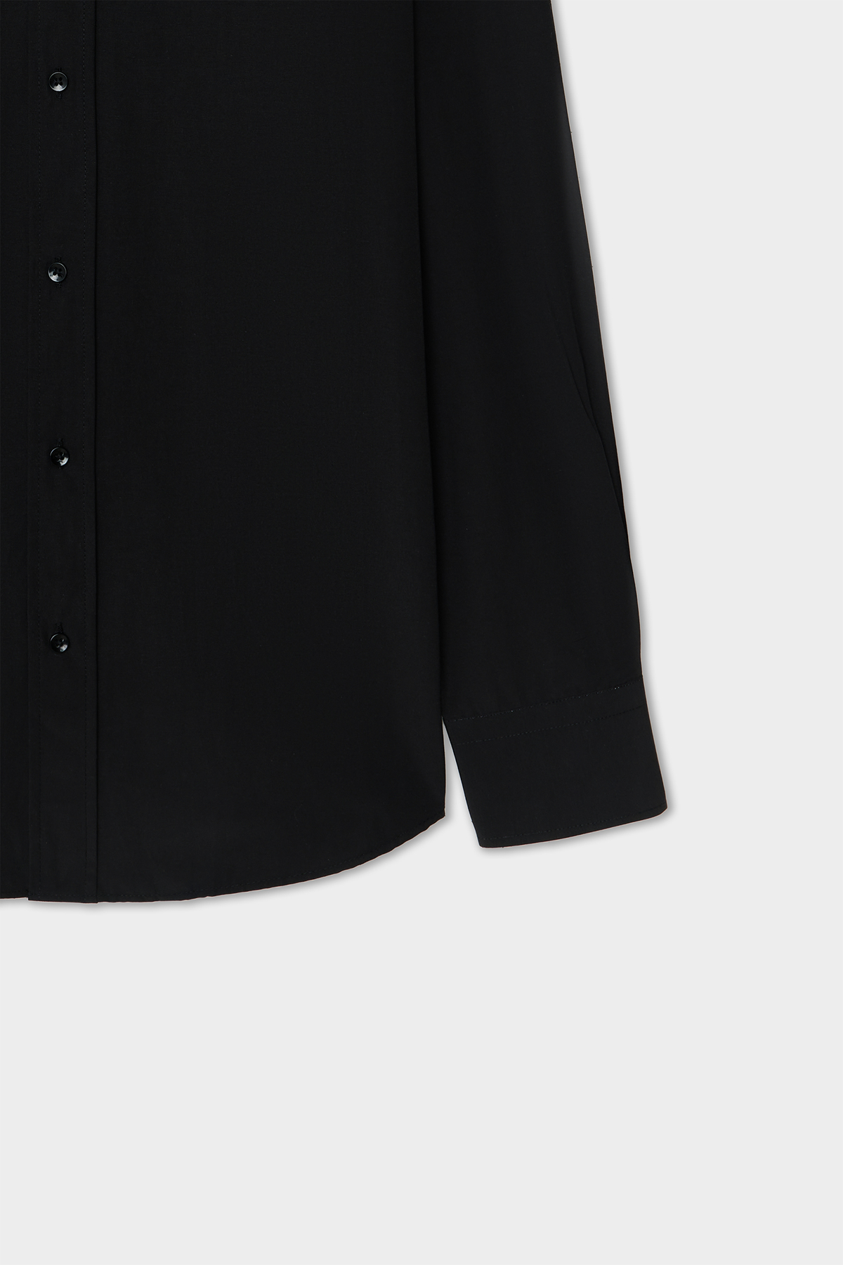 Ds Damat Slim Fit Siyah Nano Care Gömlek — مشکی 5HF02ORTSG01 — تصویر 6 از 6