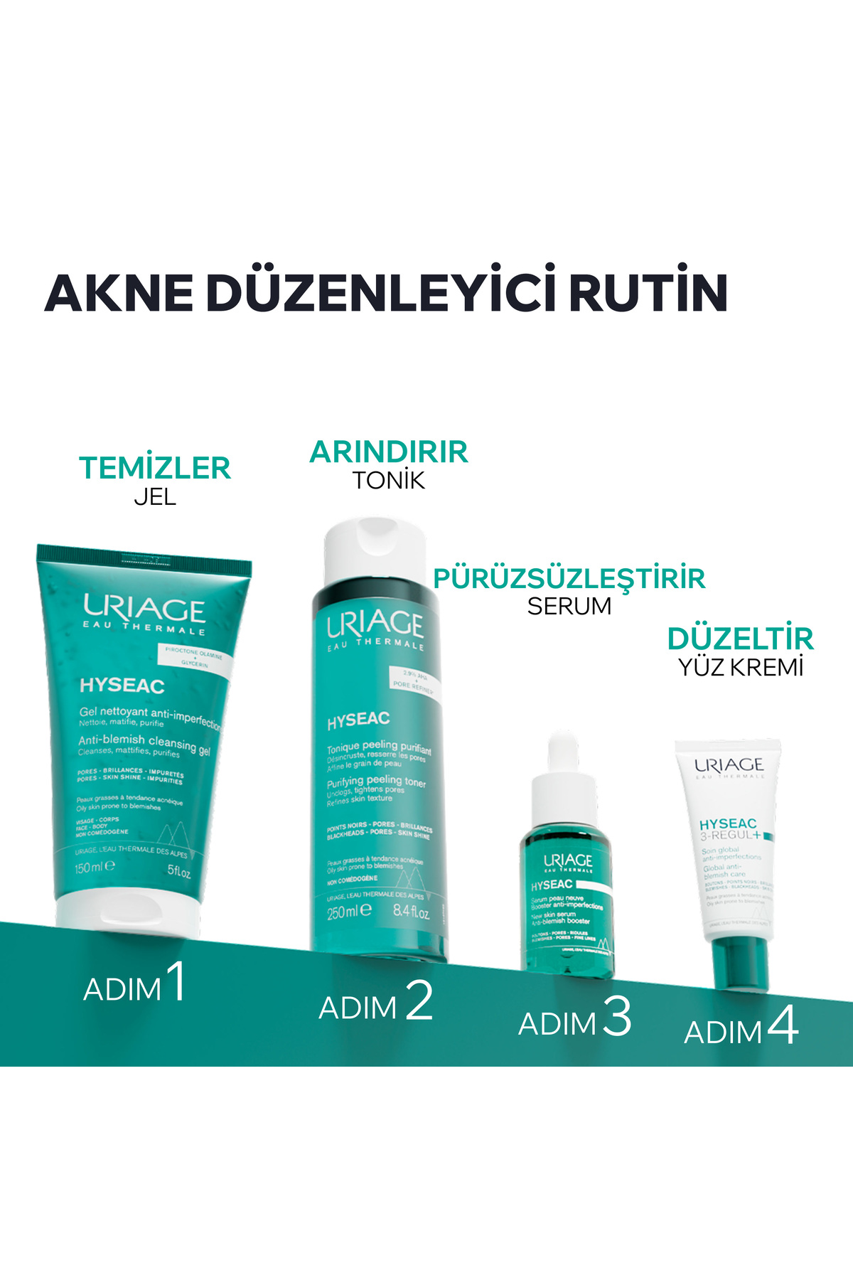 HYSEAC Akneye Eğilimli Karma ve Yağlı Ciltler İçin Arındırıcı Tonik 250 ml — Tonik 250ml — تصویر 5 از 8