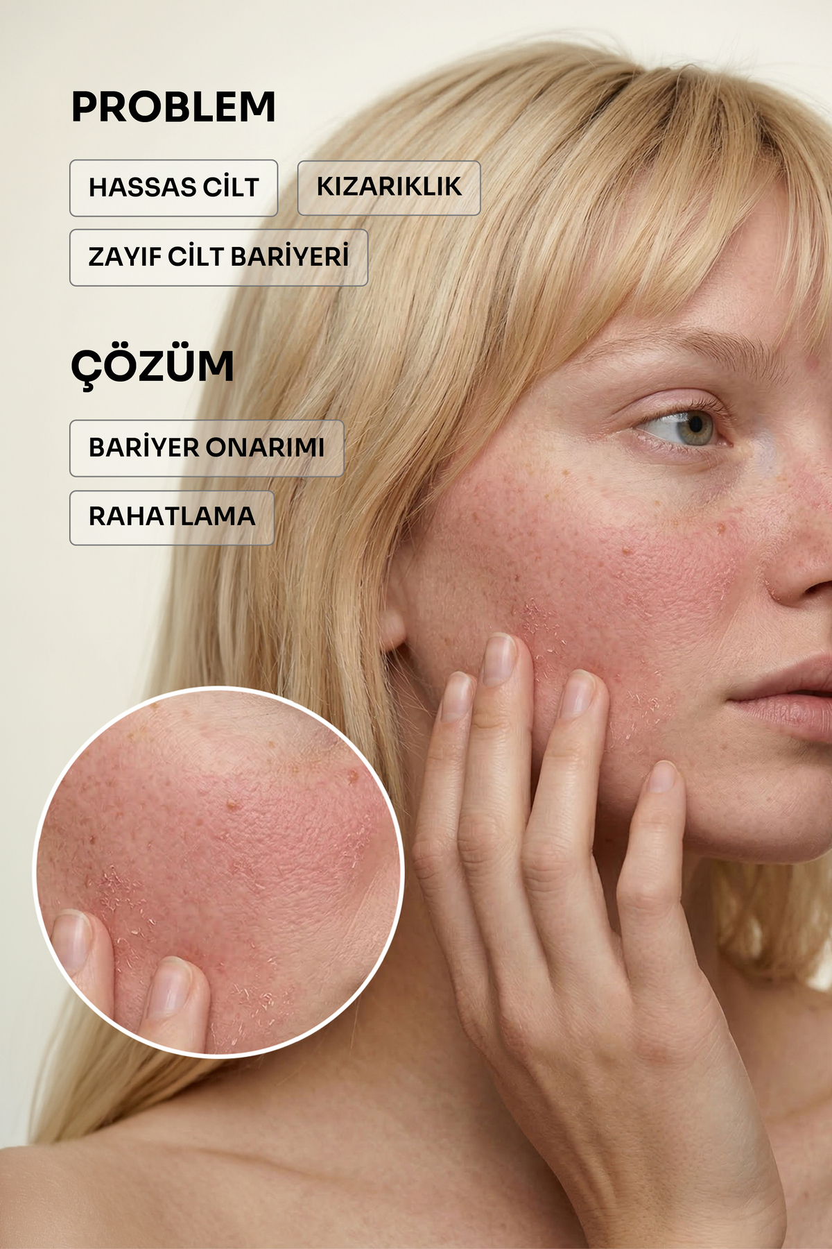 Cilt Bariyeri Onarıcı Serum | Ceramide ve Postbiyotik İçeren Nem Kaybını Önleyici Hassas Cilt Bakımı | 30 ml — REPAIR-SERUM — تصویر 6 از 8