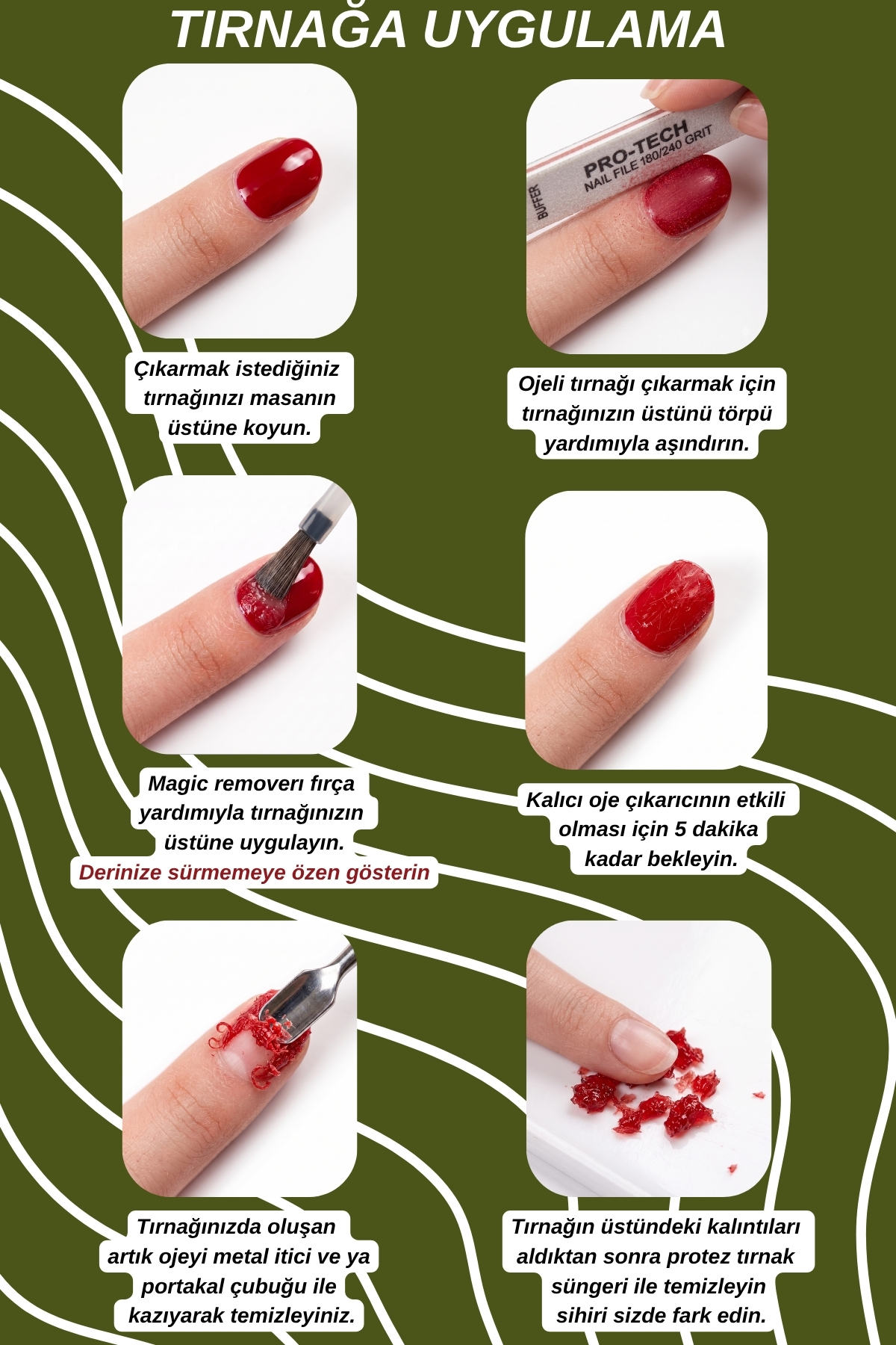 حلال لاک سریع و ماندگار Magic Remover 15ml