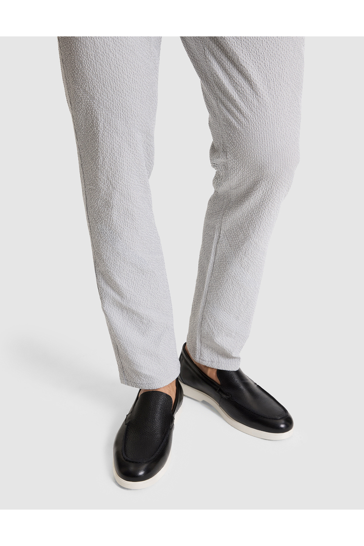 Pierre Cardin Siyah %100 Deri Eva Taban Loafer Ayakkabı 50327089-VR046 görsel 2