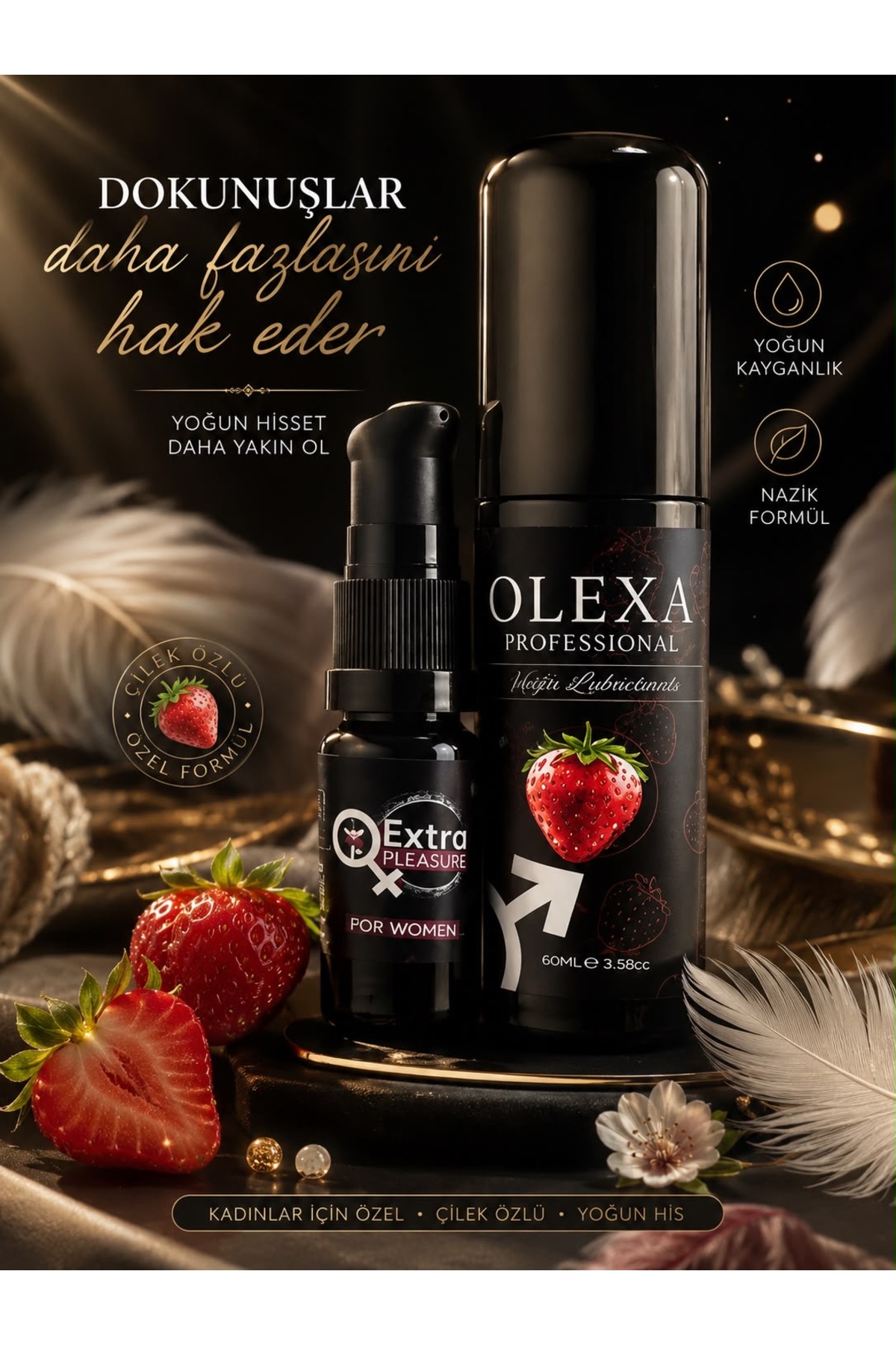 OLEXA PROFESSIONAL 2'Li Set Kadın U.yarıcı & Kayganlaştırıcı
