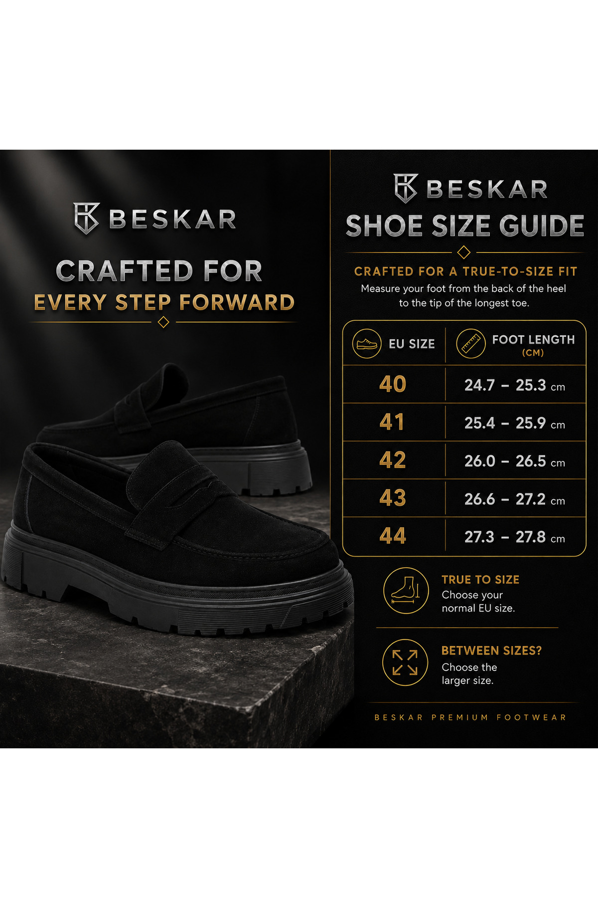 BESKAR KB X11 Kömür Süet Günlük Erkek Ayakkabı görsel 8