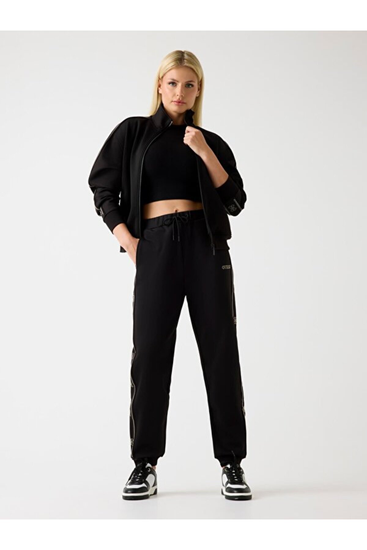 Guess Octavia Kadın Aktif Sweatshirt görsel 2