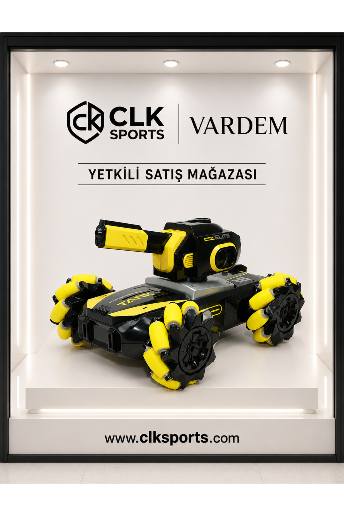 トゥーン フルコン Vardem Su Atan Şarjlı Tornado Araba , Uzaktan Kumandalı , Full