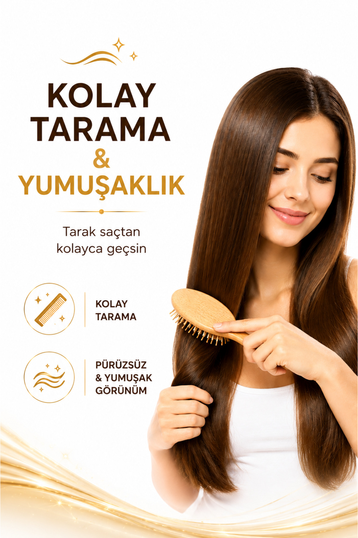 Yıpranmış Saçlar İçin Bitkisel Keratin & Provitamin B5 Onarıcı Saç Maskesi 250 ml — DDE-HAR-HAIRMASK-250ML — تصویر 6 از 6