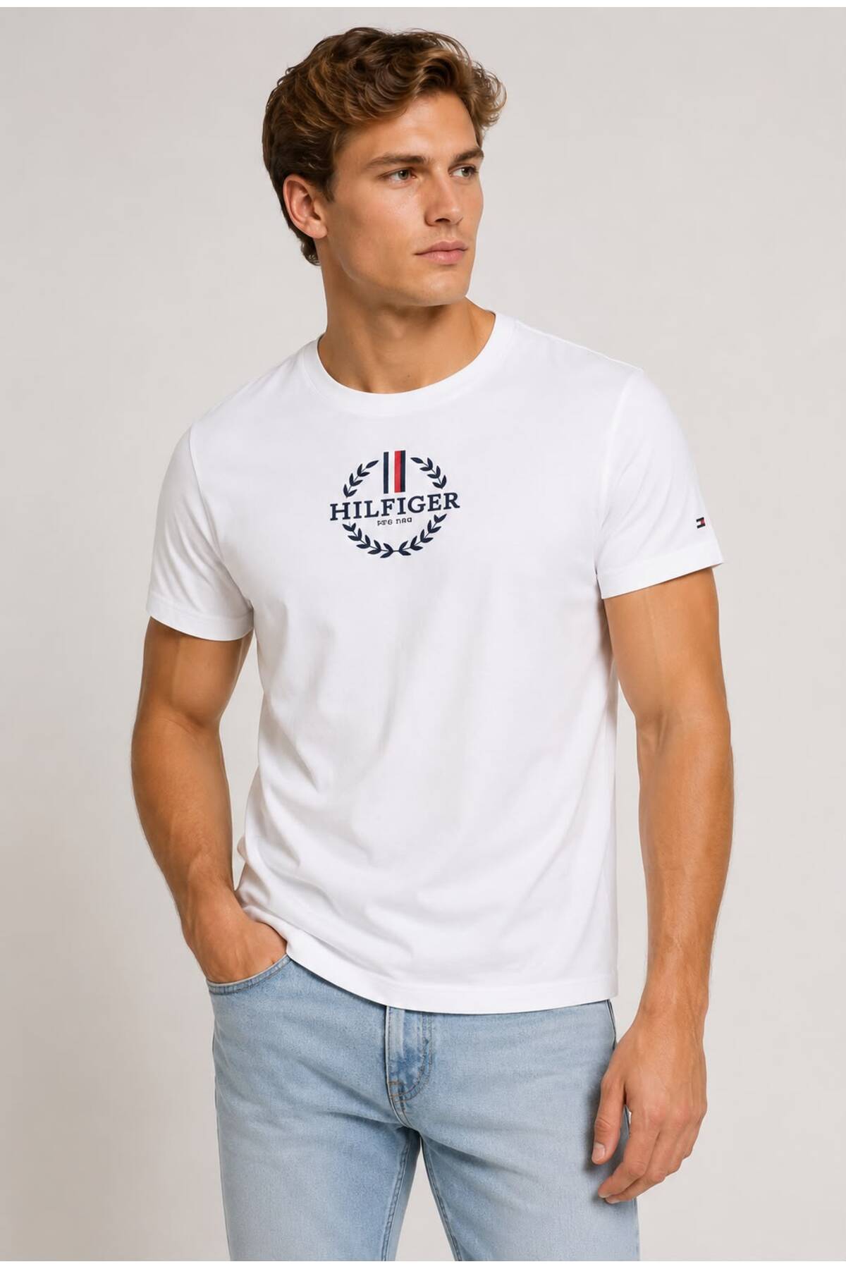 تیشرتمردانهTommy Hilfigerسفید