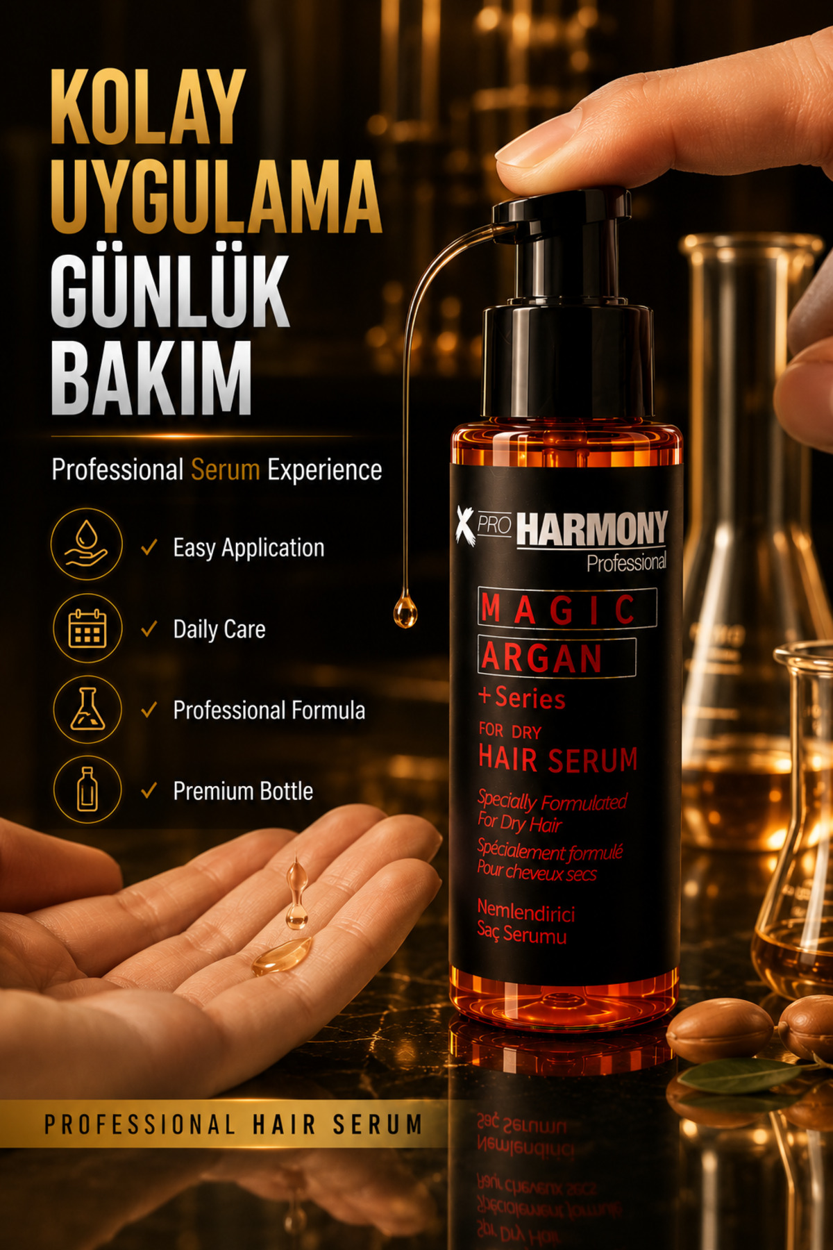 سرم موی مرطوب کننده مجیک آرگان ۱۰۰ میلی لیتر — XPH-8682887910942 — تصویر 7 از 8