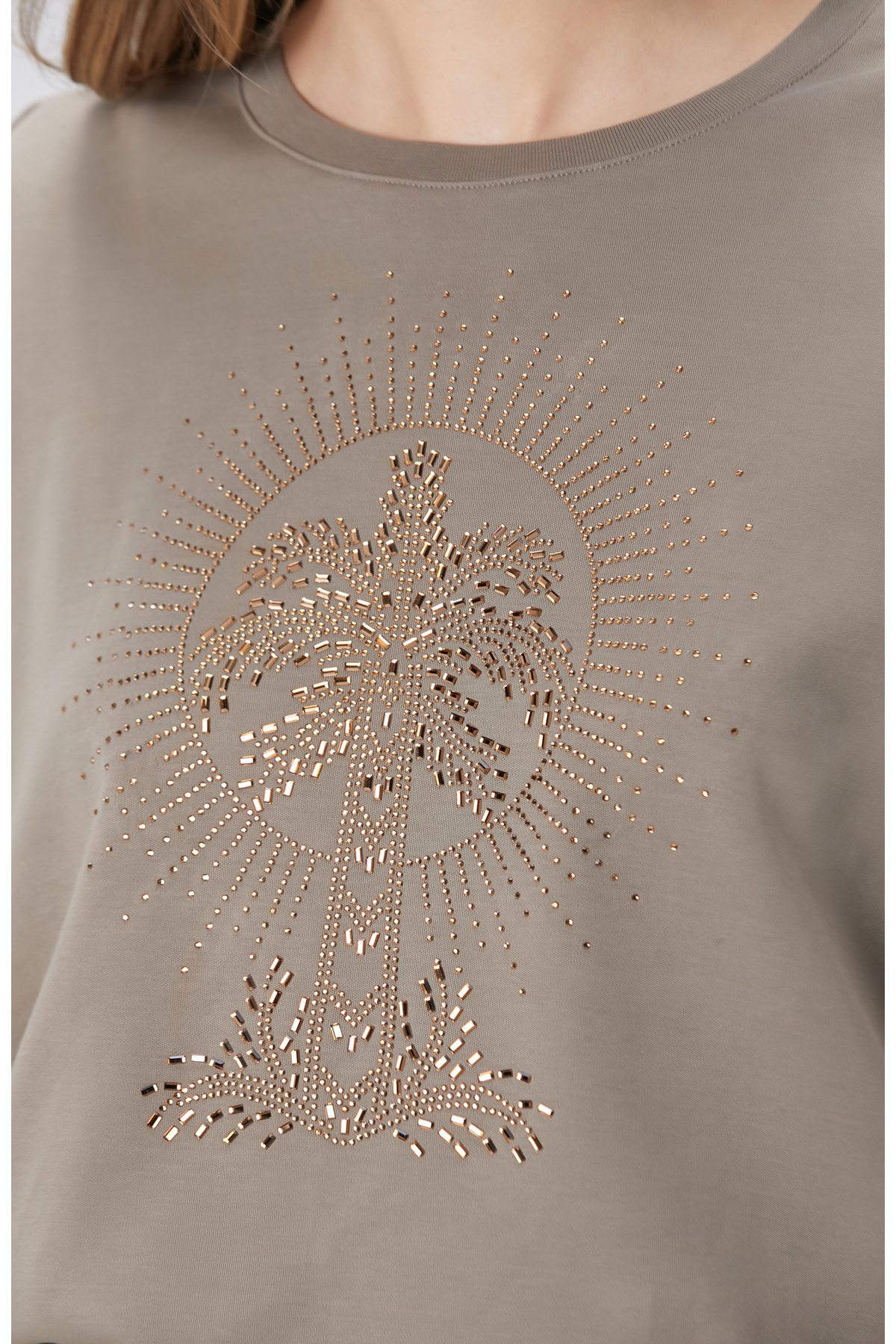 Network Vizon Taş Detaylı T-shirt görsel 6