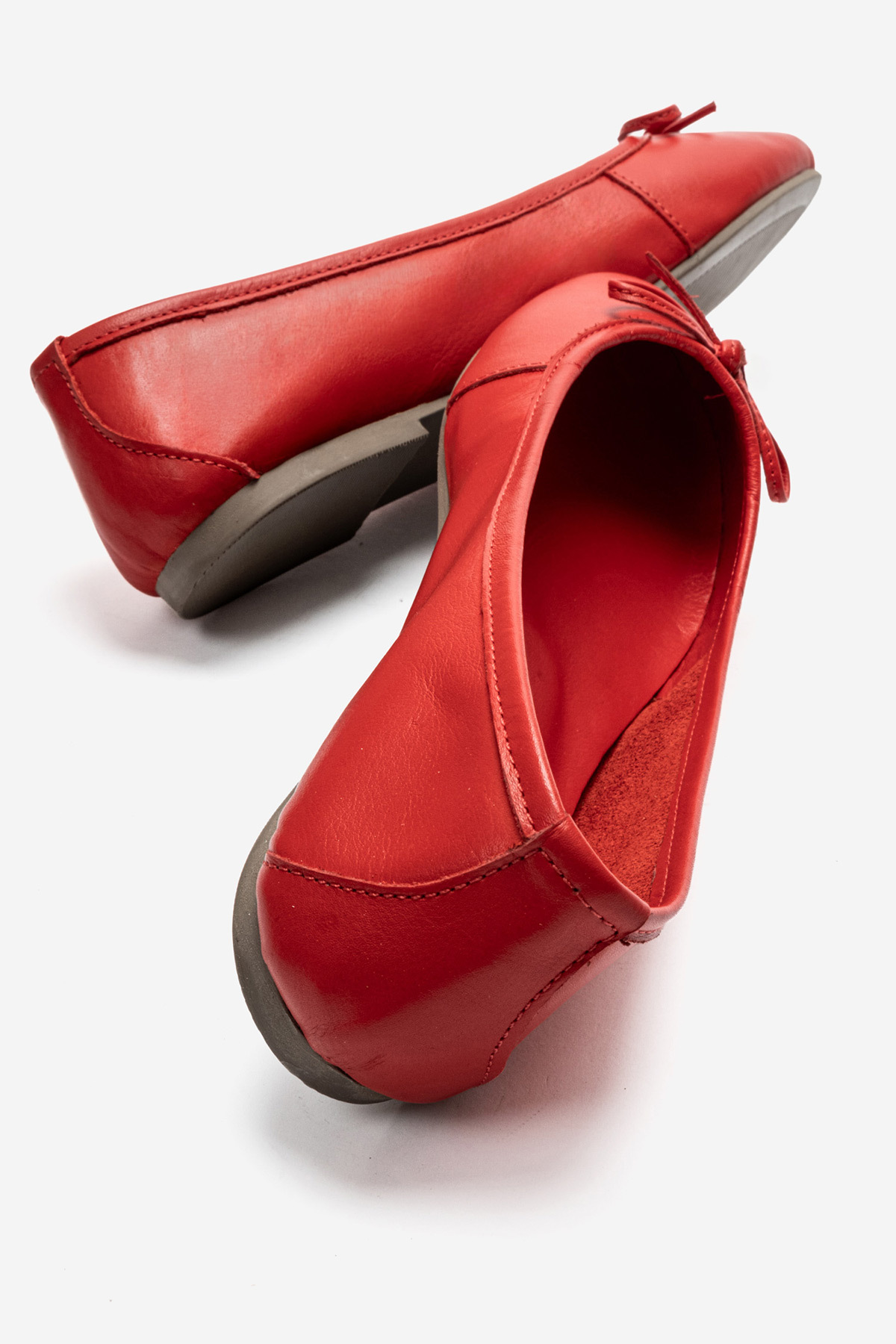 ERNİLA SHOES HAKİKİ DERİ KADIN BABET görsel 4