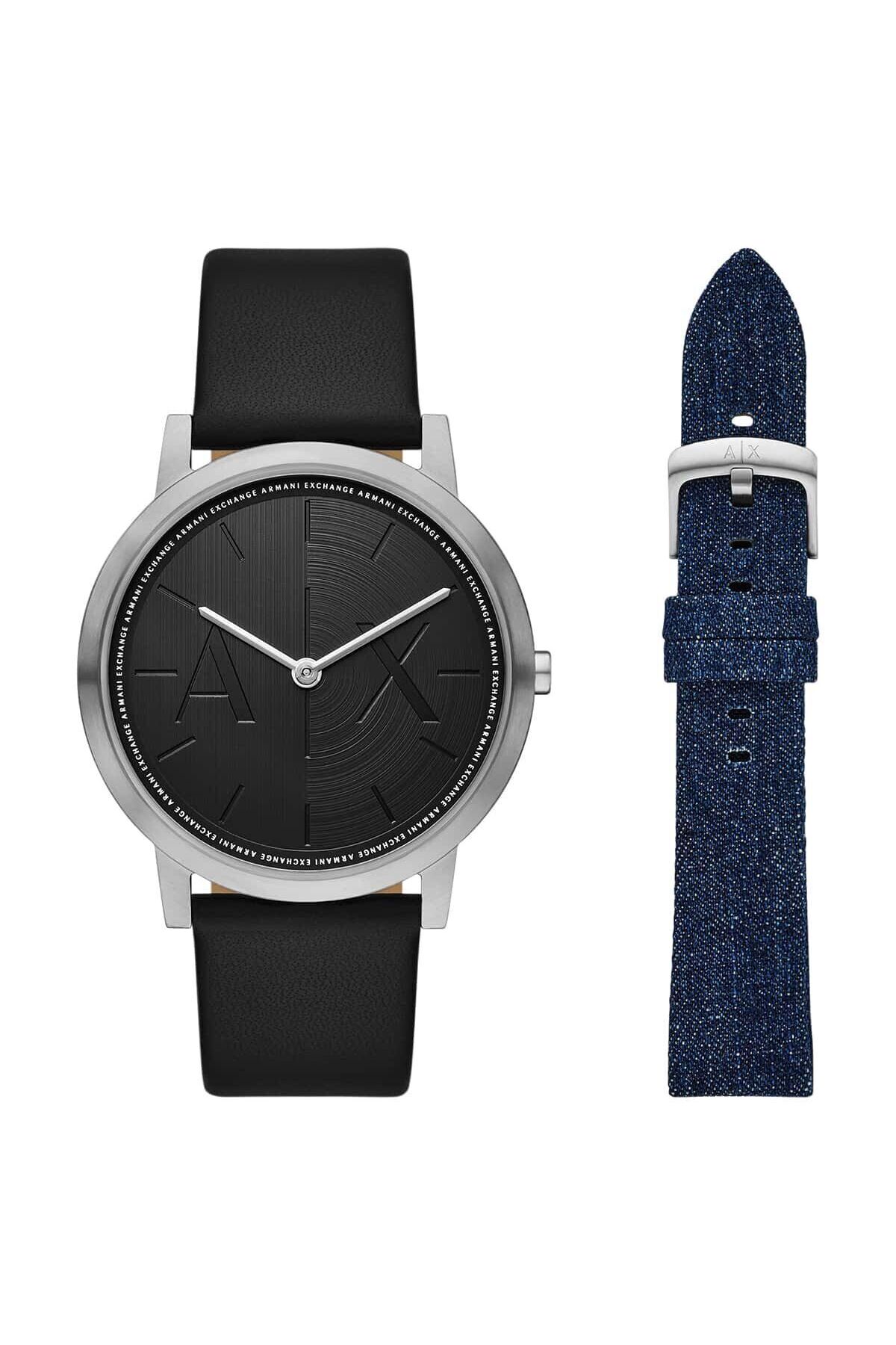 ساعت مردانه AX7168SET به همراه بند جایگزین آرمانی اکسچنج ست ساعت مچی Armani Exchange