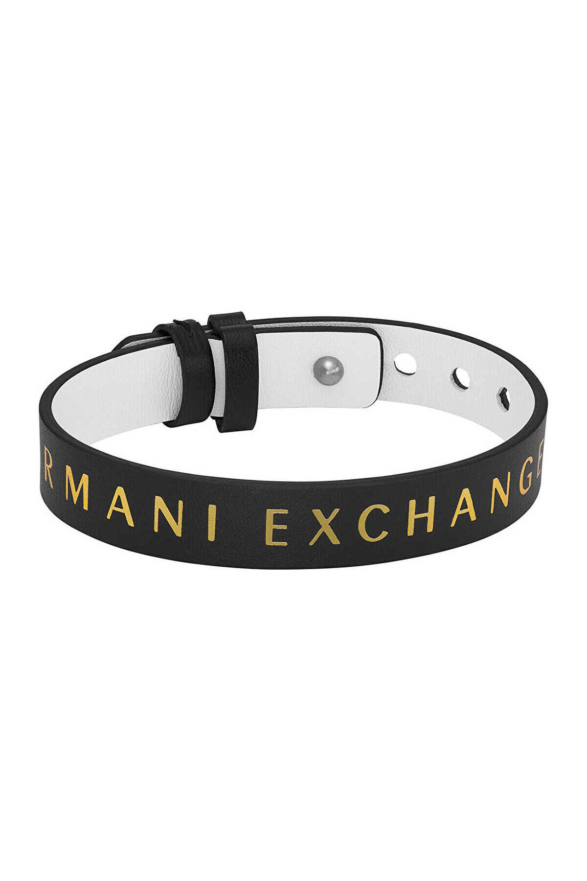 دستبند مردانه AXG0107-040 آرمانی اکسچنج دستبند استیل Armani Exchange