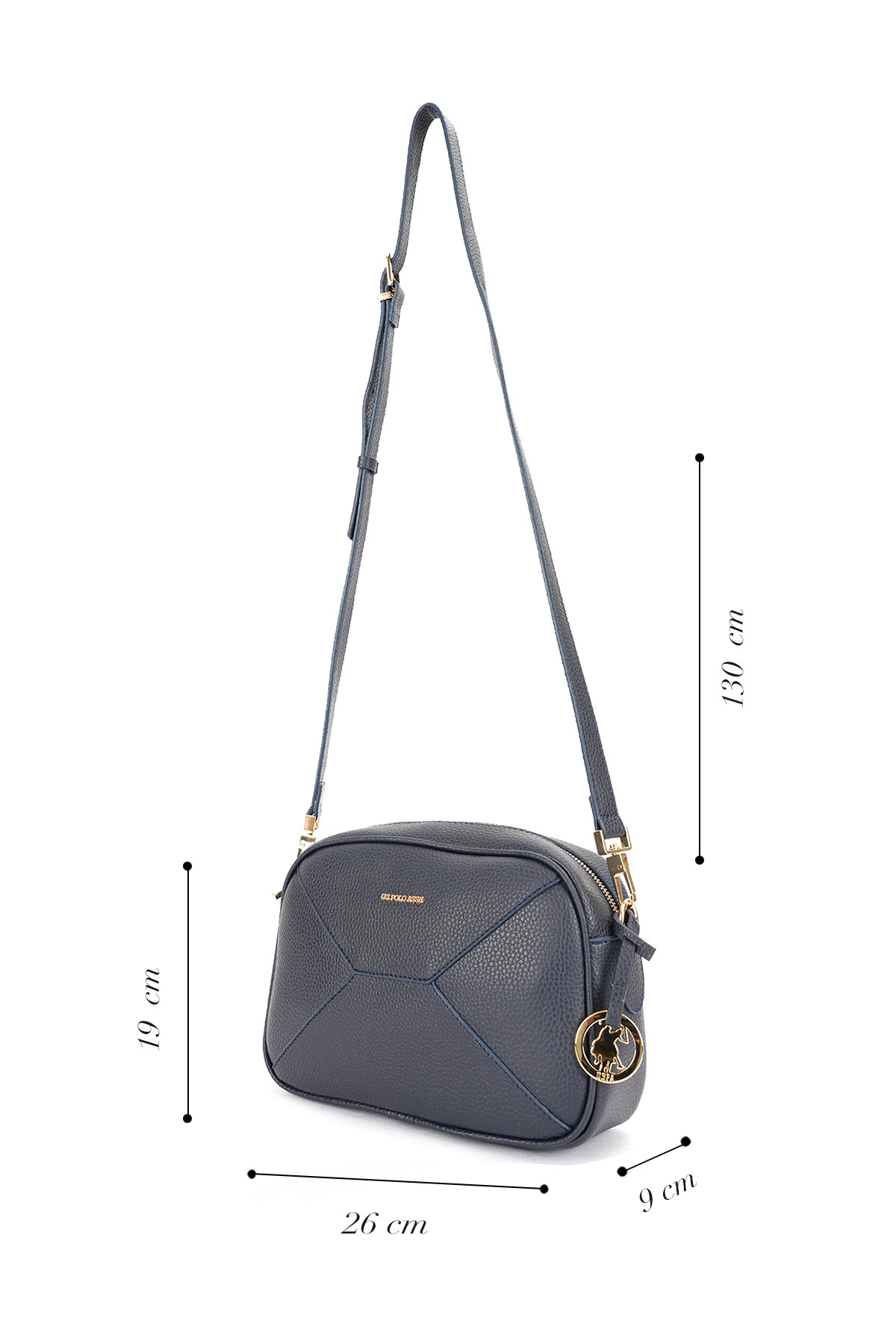 U.S. Polo Assn. Lacıvert Kadın Postacı Çantası Us26143 görsel 3