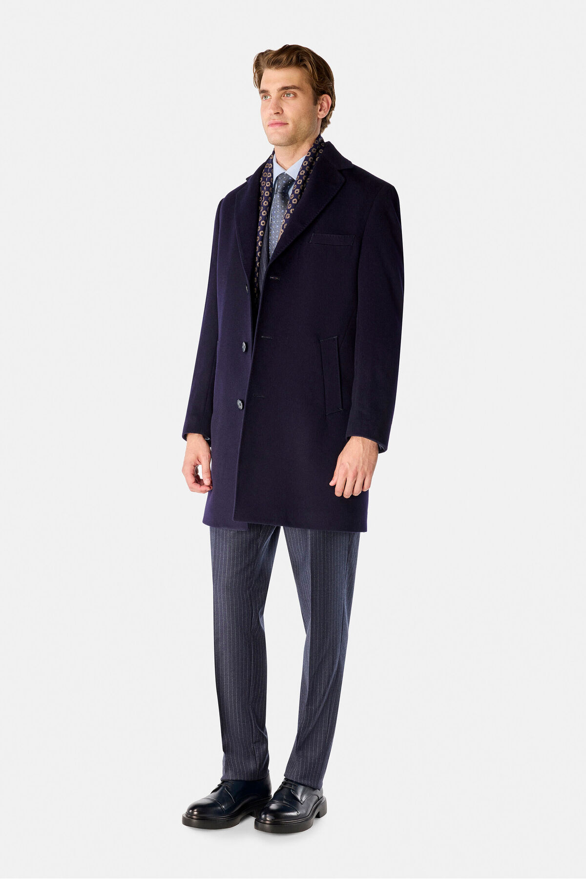 W Collection Lacivert Palto görsel 6
