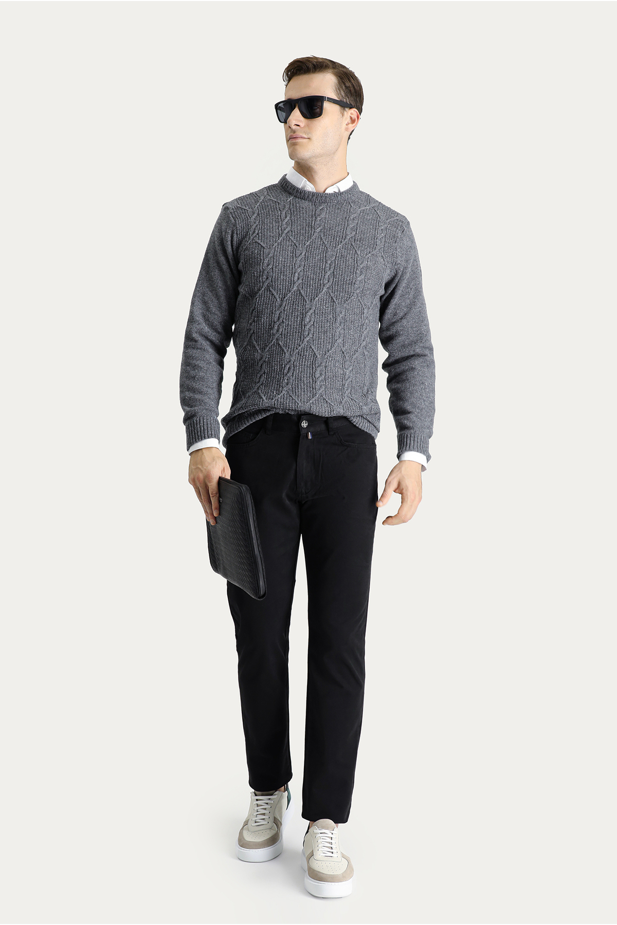 Kiğılı 7 Drop Super Slim Fit Eksra Dar Kesim Spor Pantolon görsel 2